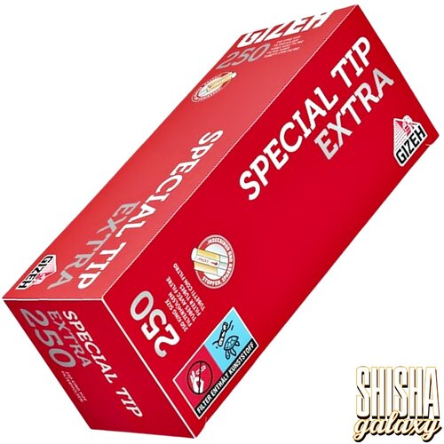 Gizeh Gizeh - Special Tip - Extra - Filterhülsen - 1 x 250 Stück