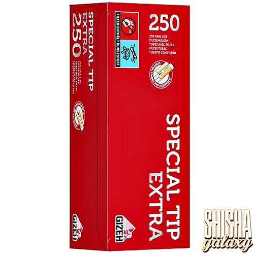 Gizeh Gizeh - Special Tip - Extra - Filterhülsen - 12 x 250 Stück (3000 Stk) Gizeh Gizeh - Special Tip - Extra - Filterhülsen - 12 x 250 Stück (3000 Stk)
