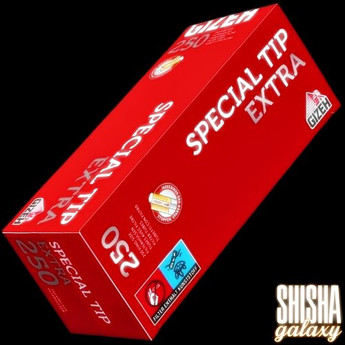 Gizeh Gizeh - Special Tip - Extra - Filterhülsen - 40 x 250 Stück (10.000 Stk)