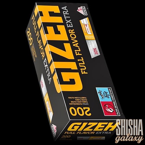 Gizeh Gizeh - Full Flavor - Extra - Filterhülsen - 50 x 200 Stück (10.000 Stk)