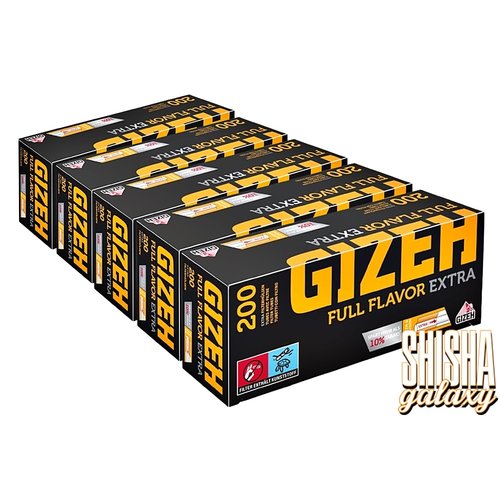 Gizeh Gizeh - Full Flavor - Extra - Filterhülsen - 50 x 200 Stück (10.000 Stk)