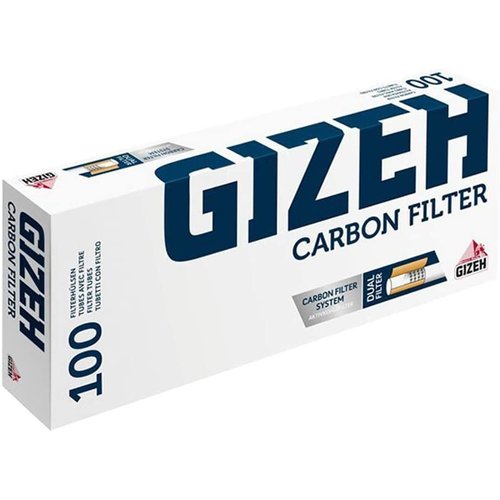 Gizeh Gizeh - Carbon Filter - King Size - Filterhülsen - 5 x 100 Stück (500 Stk)