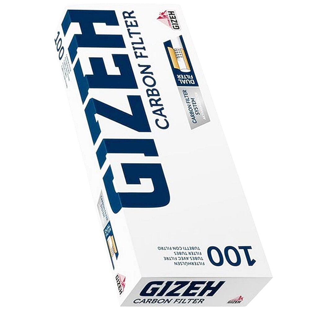 Gizeh Gizeh - Carbon Filter - King Size - Filterhülsen - 10 x 100 Stück (1000 Stk)
