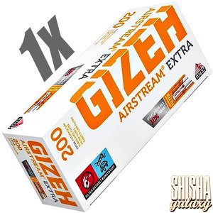 Gizeh Airstream - Extra - Filterhülsen - 1 x 200 Stück