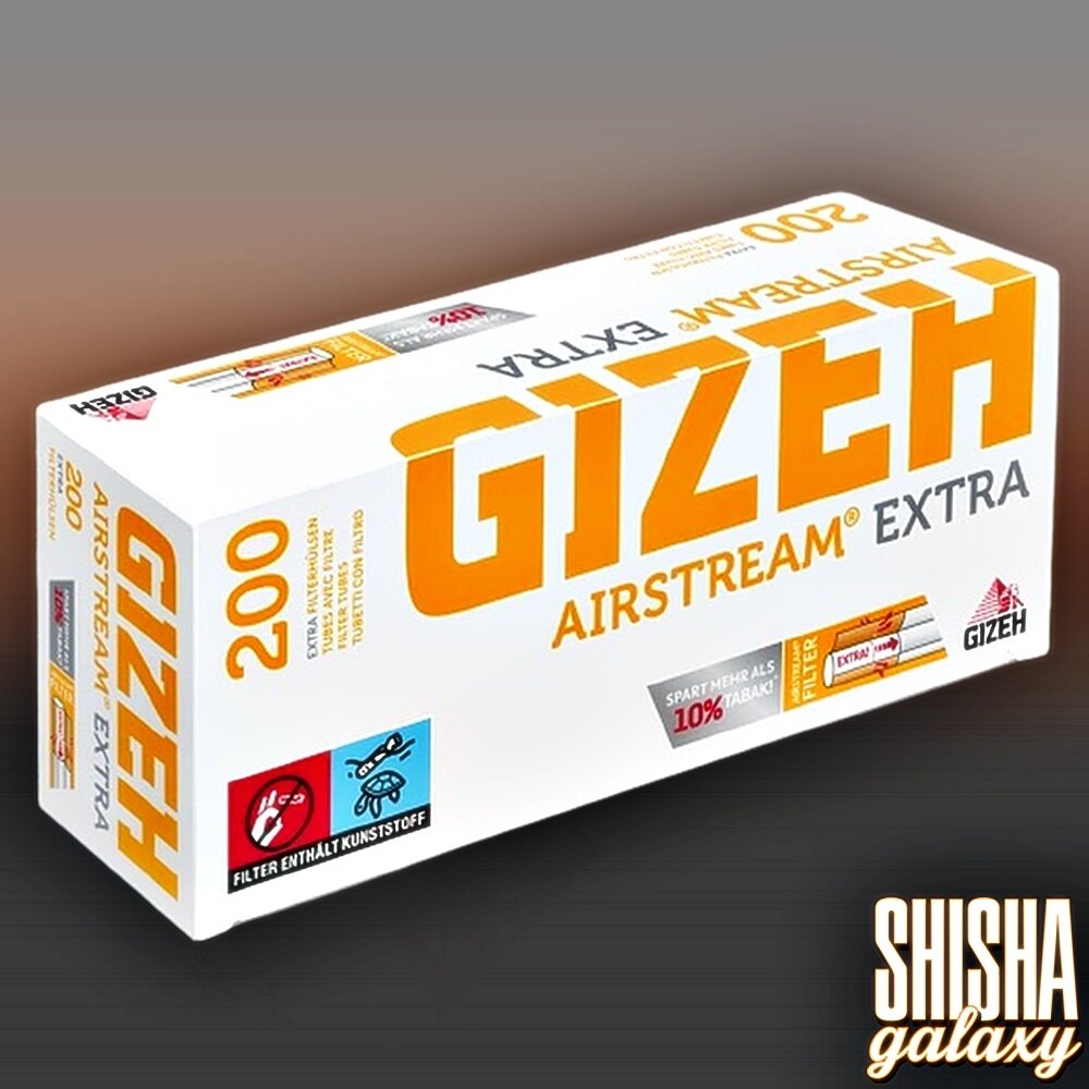 Gizeh Gizeh - Airstream - Extra - Filterhülsen - 50 x 200 Stück (10.000 Stk) Gizeh Gizeh - Airstream - Extra - Filterhülsen - 50 x 200 Stück (10.000 Stk)