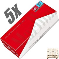 Red - King Size - Filterhülsen - 5 x 200 Stück (1000 Stk)