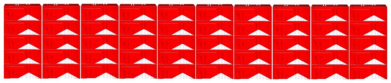 Marlboro Marlboro - Red - King Size - Filterhülsen - 50 x 200 Stück (10.000 Stk) Marlboro Marlboro - Red - King Size - Filterhülsen - 50 x 200 Stück (10.000 Stk)