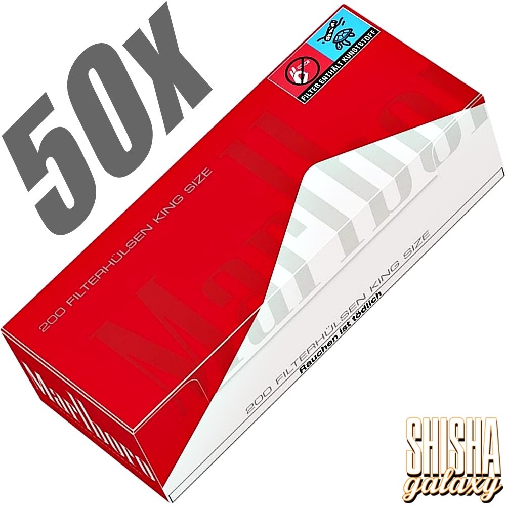 Marlboro Marlboro - Red - King Size - Filterhülsen - 50 x 200 Stück (10.000 Stk) Marlboro Marlboro - Red - King Size - Filterhülsen - 50 x 200 Stück (10.000 Stk)