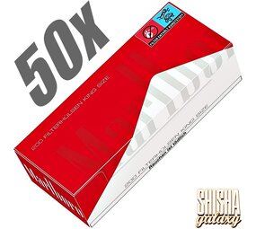 Marlboro Red - King Size - Filterhülsen - 50 x 200 Stück (10.000 Stk) Marlboro Red - King Size - Filterhülsen - 50 x 200 Stück (10.000 Stk)