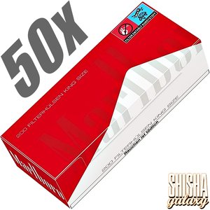 Marlboro Red - King Size - Filterhülsen - 50 x 200 Stück (10.000 Stk)