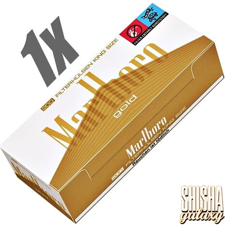 Marlboro Marlboro - Gold - King Size - Filterhülsen - 1 x 200 Stück Marlboro Marlboro - Gold - King Size - Filterhülsen - 1 x 200 Stück