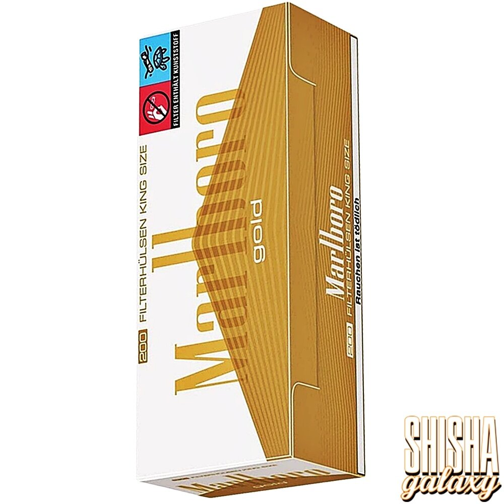 Marlboro Marlboro - Gold - King Size - Filterhülsen - 50 x 200 Stück (10.000 Stk)