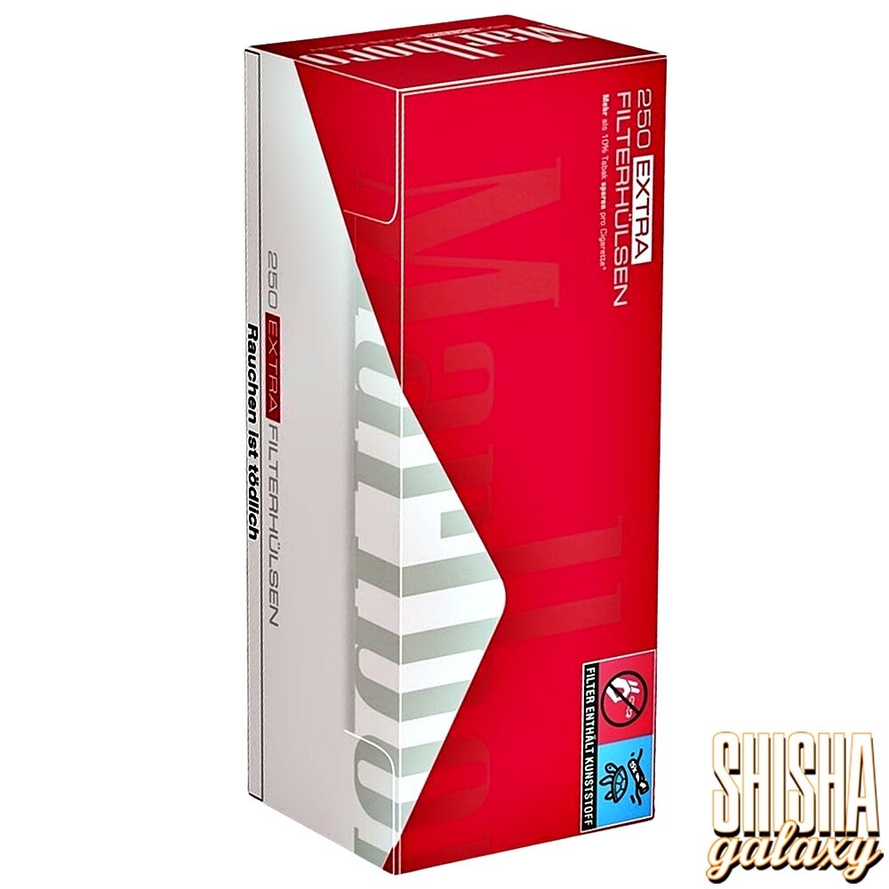 Marlboro Marlboro - Red - Extra - Filterhülsen - 40 x 250 Stück - (10.000 Stk) Marlboro Marlboro - Red - Extra - Filterhülsen - 40 x 250 Stück - (10.000 Stk)