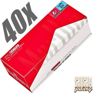 Marlboro Red - Extra - Filterhülsen - 40 x 250 Stück - (10.000 Stk)