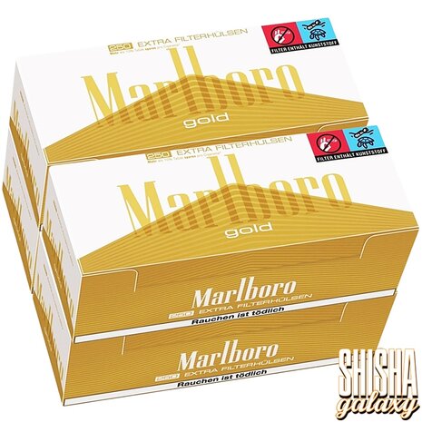 Marlboro Marlboro - Gold - Extra - Filterhülsen - 4 x 250 Stück (1000 Stk) Marlboro Marlboro - Gold - Extra - Filterhülsen - 4 x 250 Stück (1000 Stk)