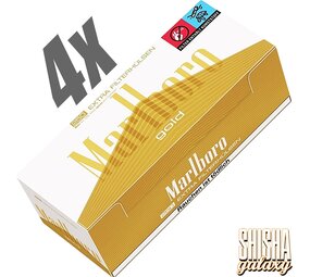 Marlboro Gold - Extra - Filterhülsen - 4 x 250 Stück (1000 Stk) Marlboro Gold - Extra - Filterhülsen - 4 x 250 Stück (1000 Stk)
