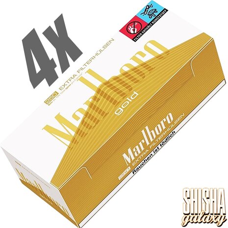 Marlboro Marlboro - Gold - Extra - Filterhülsen - 4 x 250 Stück (1000 Stk) Marlboro Marlboro - Gold - Extra - Filterhülsen - 4 x 250 Stück (1000 Stk)