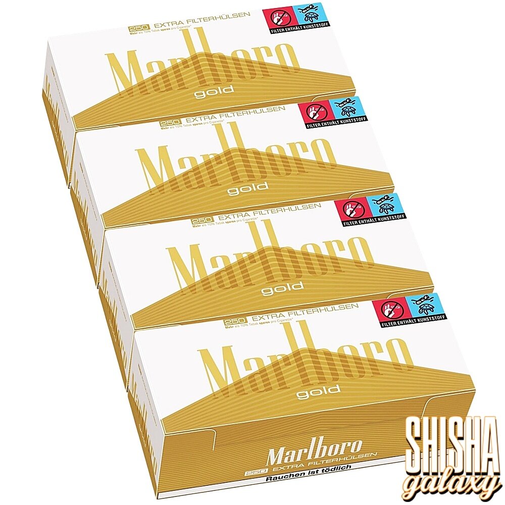 Marlboro Marlboro - Gold - Extra - Filterhülsen - 4 x 250 Stück (1000 Stk) Marlboro Marlboro - Gold - Extra - Filterhülsen - 4 x 250 Stück (1000 Stk)