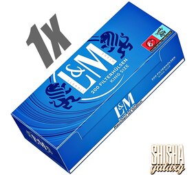 L&M Blue - King Size - Filterhülsen - 1 x 200 Stück L&M Blue - King Size - Filterhülsen - 1 x 200 Stück