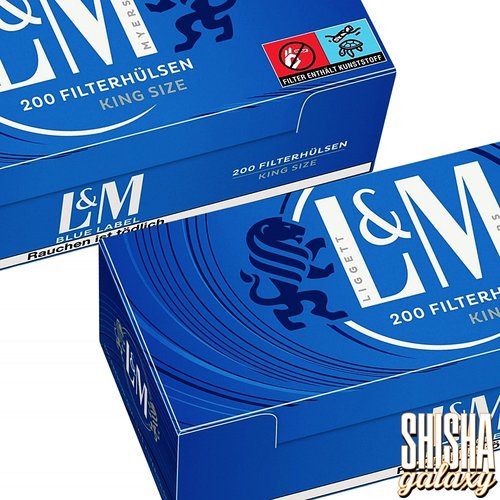 L&M L&M - Blue - King Size - Filterhülsen - 1 x 200 Stück
