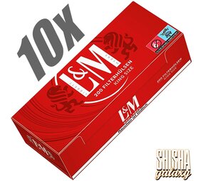 L&M Red - King Size - Filterhülsen - 10 x 200 Stück (2000 Stk) L&M Red - King Size - Filterhülsen - 10 x 200 Stück (2000 Stk)