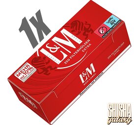 L&M Red - Extra - Filterhülsen - 1 x 250 Stück L&M Red - Extra - Filterhülsen - 1 x 250 Stück