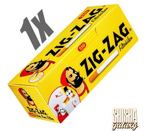 Zig Zag Gelb - King Size - Filterhülsen - 1 x 250 Stück Zig Zag Gelb - King Size - Filterhülsen - 1 x 250 Stück