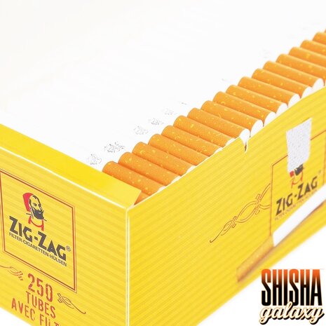 Zig Zag Zig Zag - Gelb - King Size - Filterhülsen - 40 x 250 Stück (10.000 Stk) Zig Zag Zig Zag - Gelb - King Size - Filterhülsen - 40 x 250 Stück (10.000 Stk)