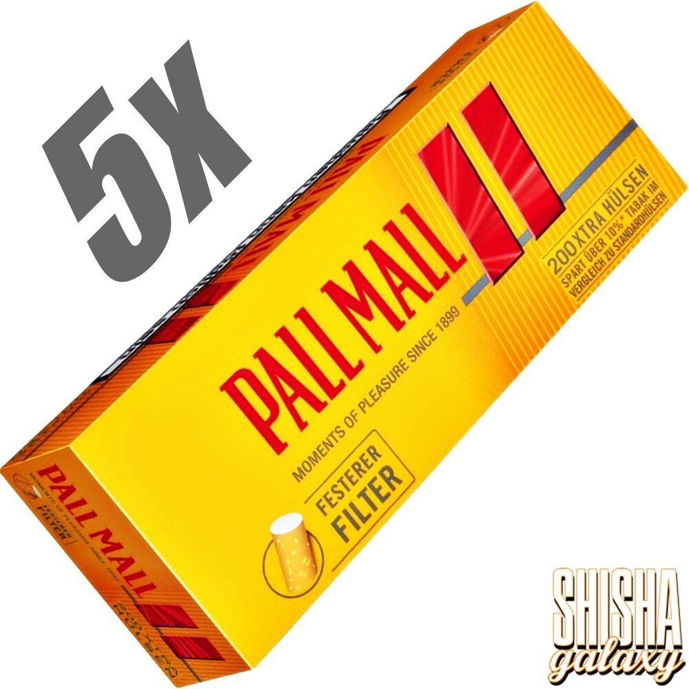 Pall Mall Pall Mall - Allround Xtra - Extra - Filterhülsen - 5 x 200 Stück (1000 Stk) Pall Mall Pall Mall - Allround Xtra - Extra - Filterhülsen - 5 x 200 Stück (1000 Stk)