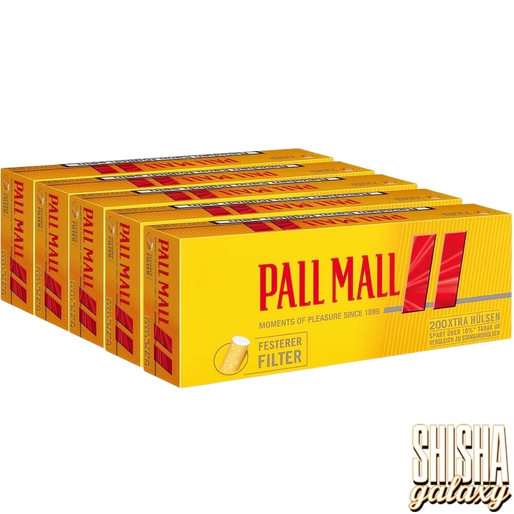 Pall Mall Pall Mall - Allround Xtra - Extra - Filterhülsen - 5 x 200 Stück (1000 Stk) Pall Mall Pall Mall - Allround Xtra - Extra - Filterhülsen - 5 x 200 Stück (1000 Stk)
