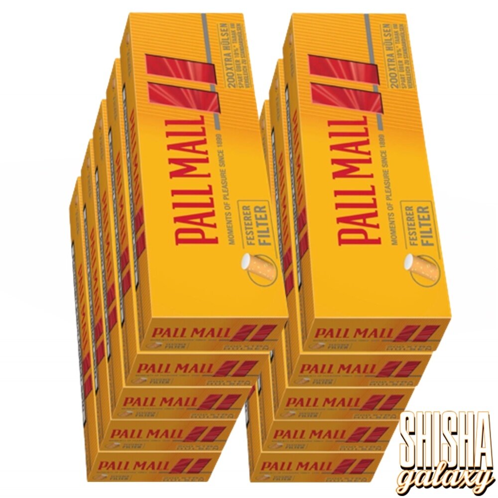 Pall Mall Pall Mall - Allround Xtra - Extra - Filterhülsen - 10 x 200 Stück (2000 Stk) Pall Mall Pall Mall - Allround Xtra - Extra - Filterhülsen - 10 x 200 Stück (2000 Stk)
