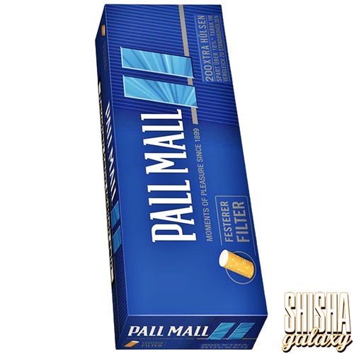 Pall Mall Pall Mall - Blau Xtra - Extra - Filterhülsen - 5 x 200 Stück (1000 Stk)