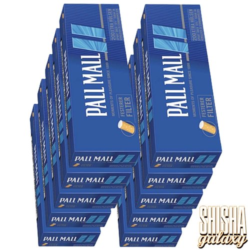 Pall Mall Pall Mall - Blau Xtra - Extra - Filterhülsen - 10 x 200 Stück (2000 Stk)