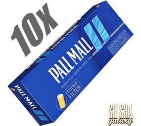 Pall Mall Blau - Extra - Filterhülsen - 10 x 200 Stück (2000 Stk) Pall Mall Blau - Extra - Filterhülsen - 10 x 200 Stück (2000 Stk)