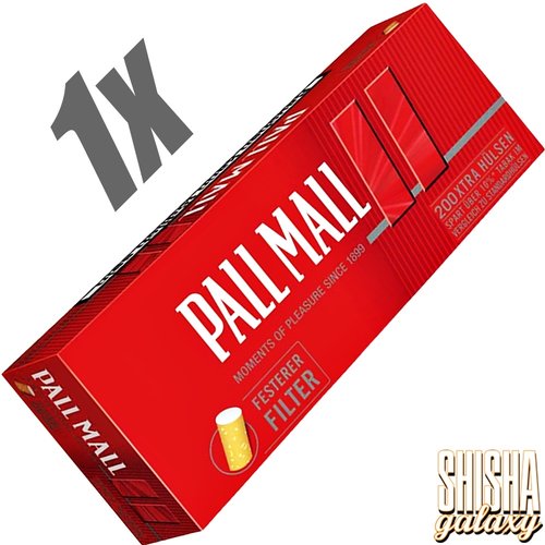 Pall Mall Pall Mall - Rot Xtra - Extra - Filterhülsen - 1 x 200 Stück