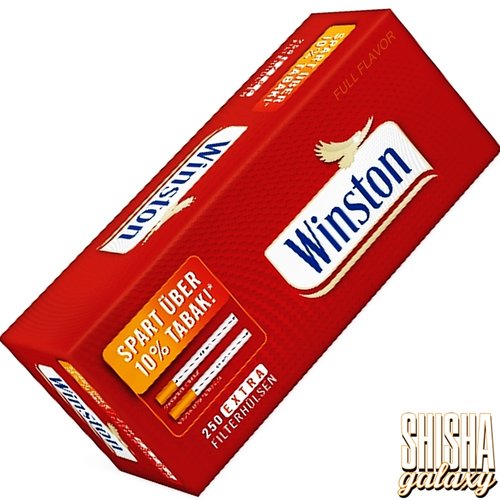 Winston Winston - Red - Extra - Filterhülsen - 12 x 250 Stück (3000 Stk)
