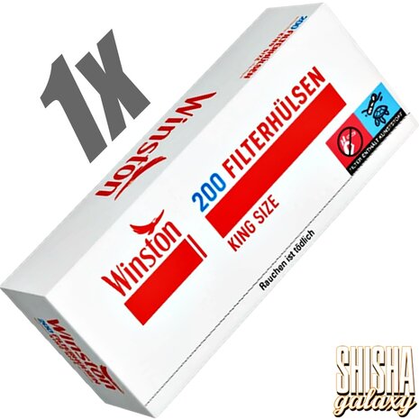 Winston Winston - Red - King Size - Filterhülsen - 1 x 200 Stück Winston Winston - Red - King Size - Filterhülsen - 1 x 200 Stück