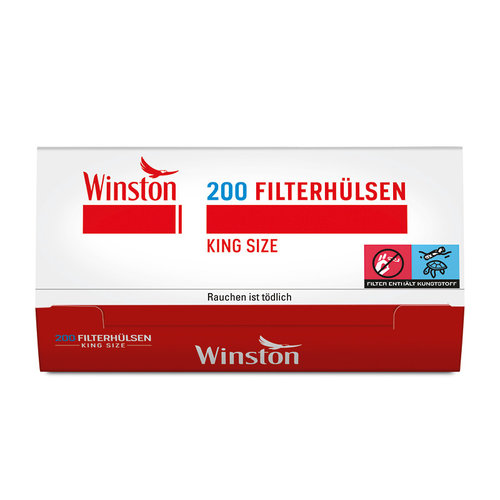 Winston Winston - Red - King Size - Filterhülsen - 1 x 200 Stück