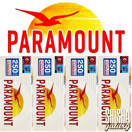 Paramount Paramount - Special Size - Extra - Filterhülsen - 4 x 250 Stück (1000 Stk)