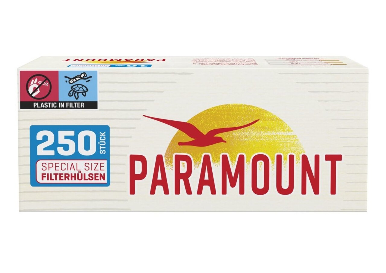 Paramount Paramount - Special Size - Extra - Filterhülsen - 12 x 250 Stück (3000 Stk)