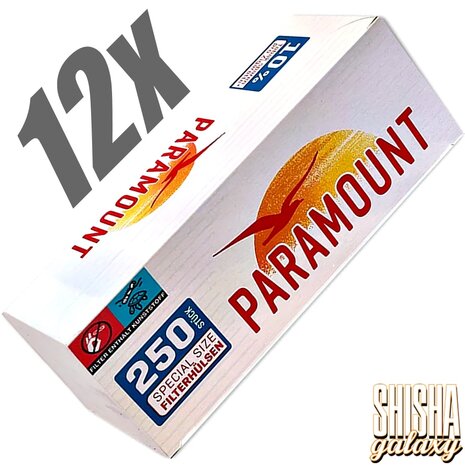 Paramount Paramount - Special Size - Extra - Filterhülsen - 12 x 250 Stück (3000 Stk)