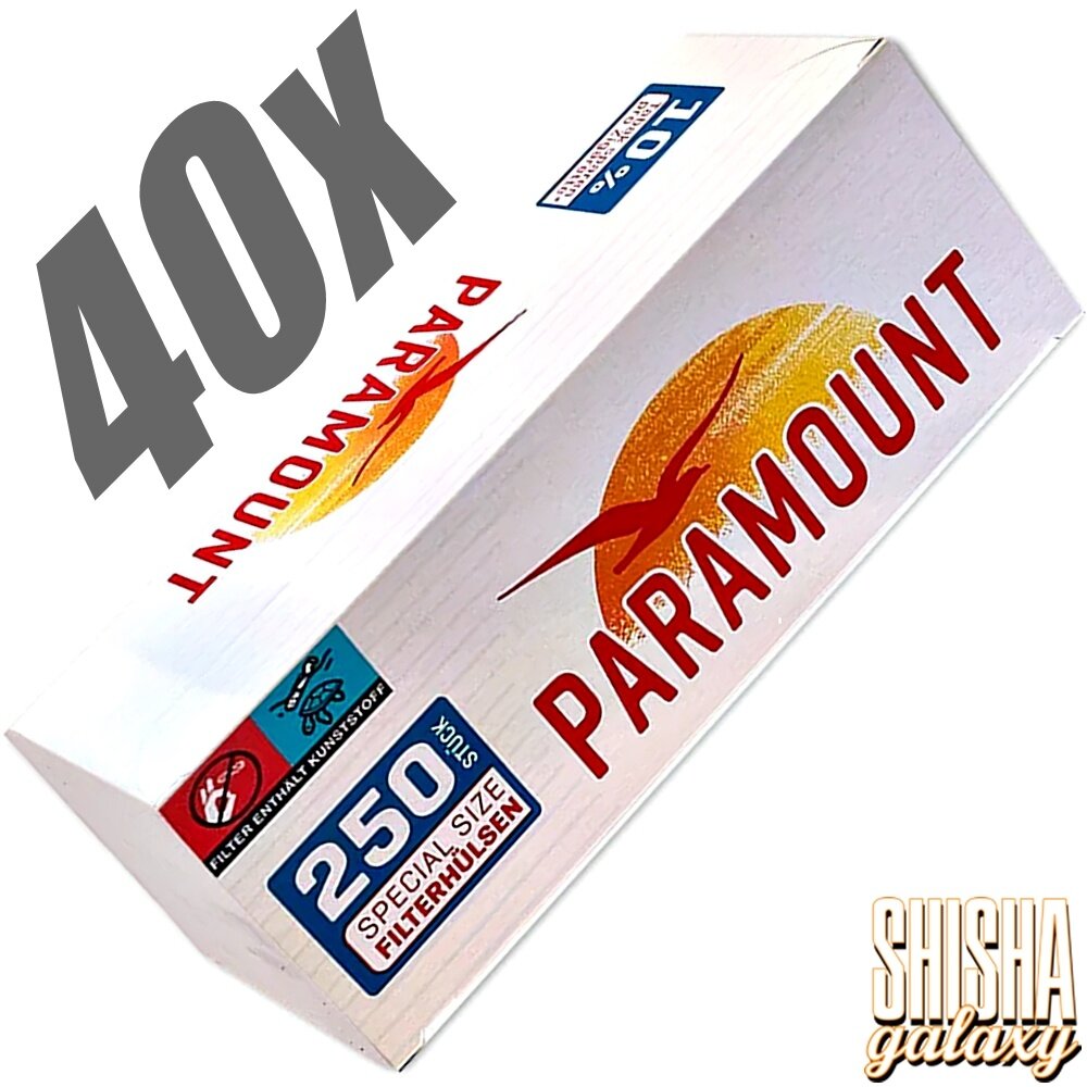 Paramount Paramount - Special Size - Extra - Filterhülsen - 40 x 250 Stück (10.000 Stk)