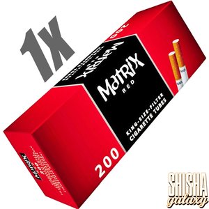 Matrix Red - King Size - Filterhülsen - 1 x 200 Stück