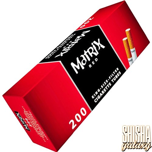 Matrix Matrix - Red - King Size - Filterhülsen - 5 x 200 Stück (1000 Stk)