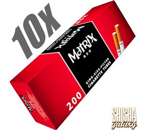 Matrix Red - King Size - Filterhülsen - 10 x 200 Stück (2000 Stk)