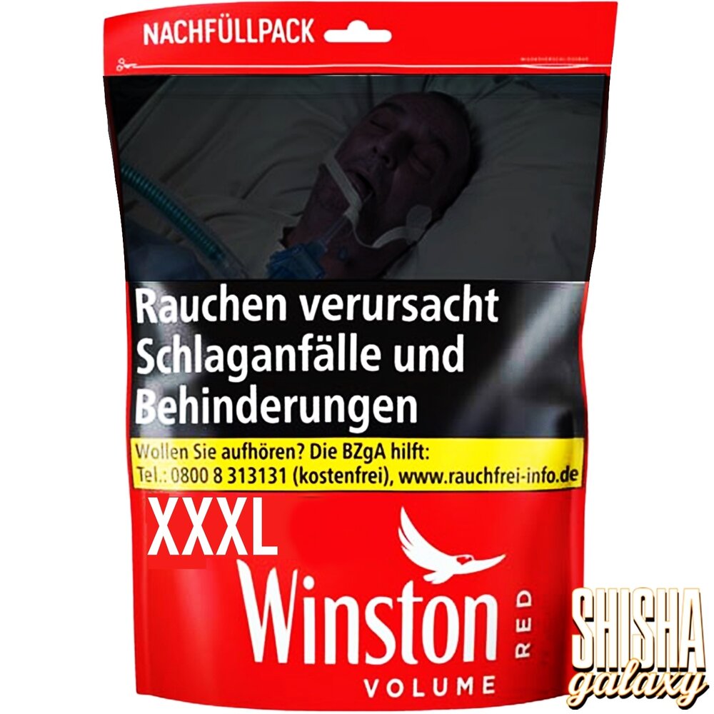 Winston Winston - Red - Volumentabak / Stopftabak - XXXL Beutel - 155g Winston Winston - Red - Volumentabak / Stopftabak - XXXL Beutel - 155g