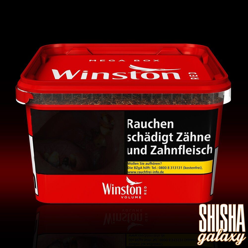 Winston Winston - Red - Volumentabak / Stopftabak - Mega Box - 135g Winston Winston - Red - Volumentabak / Stopftabak - Mega Box - 135g