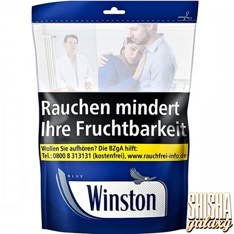 Winston Winston - Blue - Volumentabak / Stopftabak - XXL Beutel - 110g Winston Winston - Blue - Volumentabak / Stopftabak - XXL Beutel - 110g
