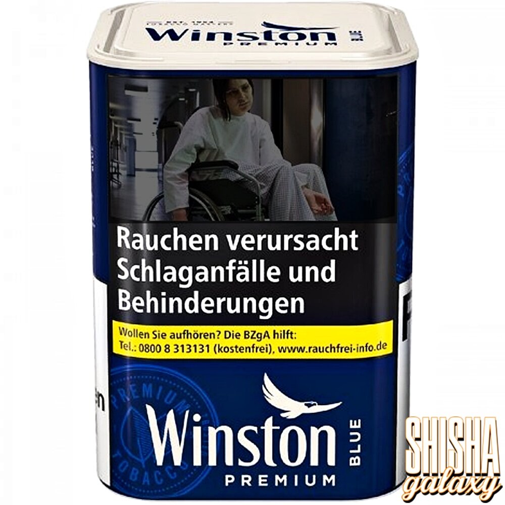Winston Winston - Blue - Premium - Volumentabak / Stopftabak - Dose - 65g Winston Winston - Blue - Premium - Volumentabak / Stopftabak - Dose - 65g