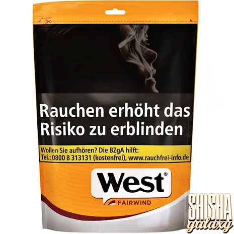West West - Yellow - Volumentabak / Stopftabak - Beutel - 100g West West - Yellow - Volumentabak / Stopftabak - Beutel - 100g
